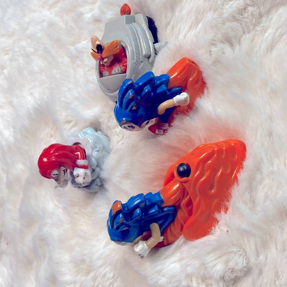 1993 SEGA McDonald's Sonic Promotion: Sonic, Knuckles, and Dr Robotnik/Eggman. - Picture 3 of 6